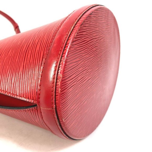 LOUIS VUITTON Epi Cluny bag shawl Shoulder Bag Epi Leather Red - Picture 7 of 15